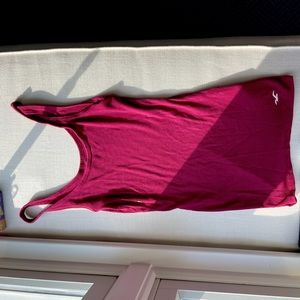 Hollister Maroon Tank Top